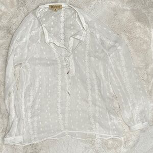 Democracy Sheer Blouse Medium Size